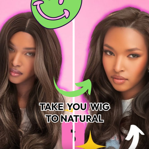 How To Make Your Synthetic Wig Look Natural | DIY V Part Wig