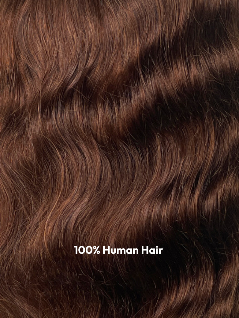 Beme 13x4 Glueless ReadyWear Hot Toffee Brown Body Wave Wig 100% Human Hair