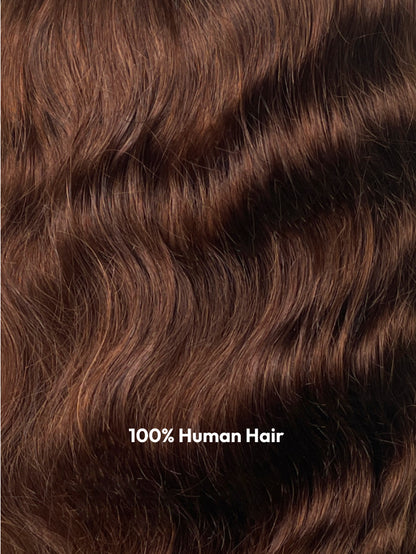 Beme 13x4 Glueless ReadyWear Hot Toffee Brown Body Wave Wig 100% Human Hair