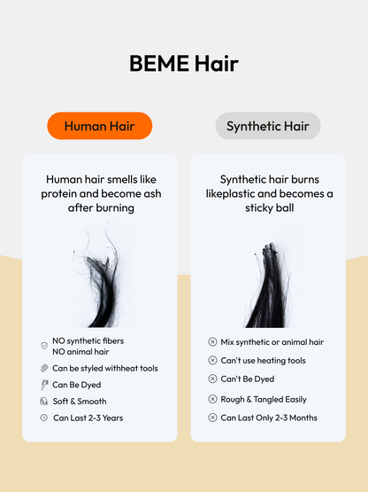 Beme 13x4 Glueless ReadyWear Hot Toffee Brown Body Wave Wig 100% Human Hair