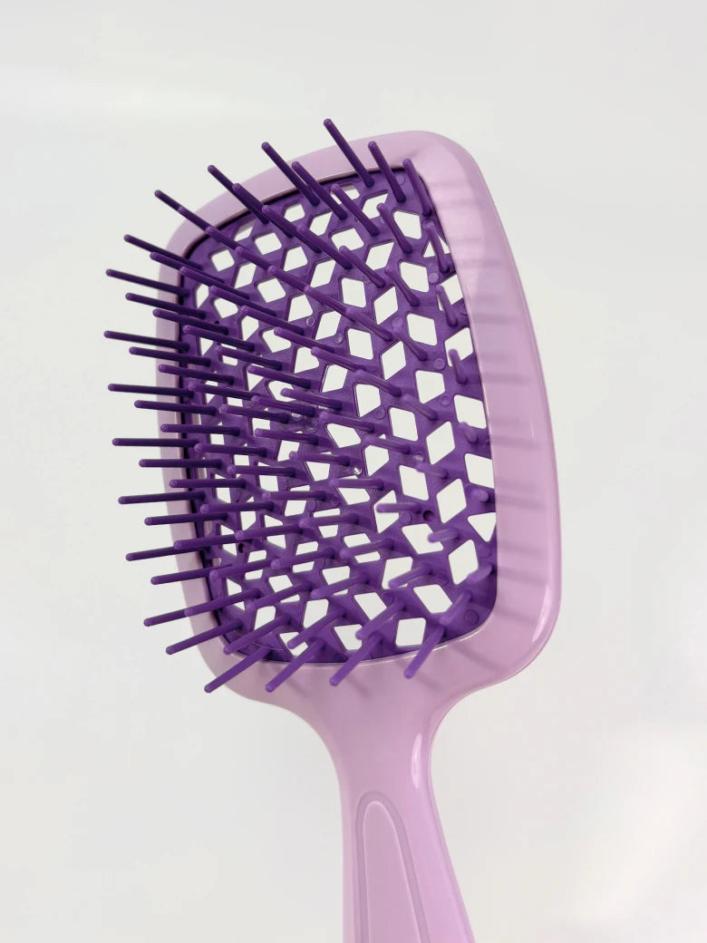 Beme Anti-knotting Purple Hollow Comb