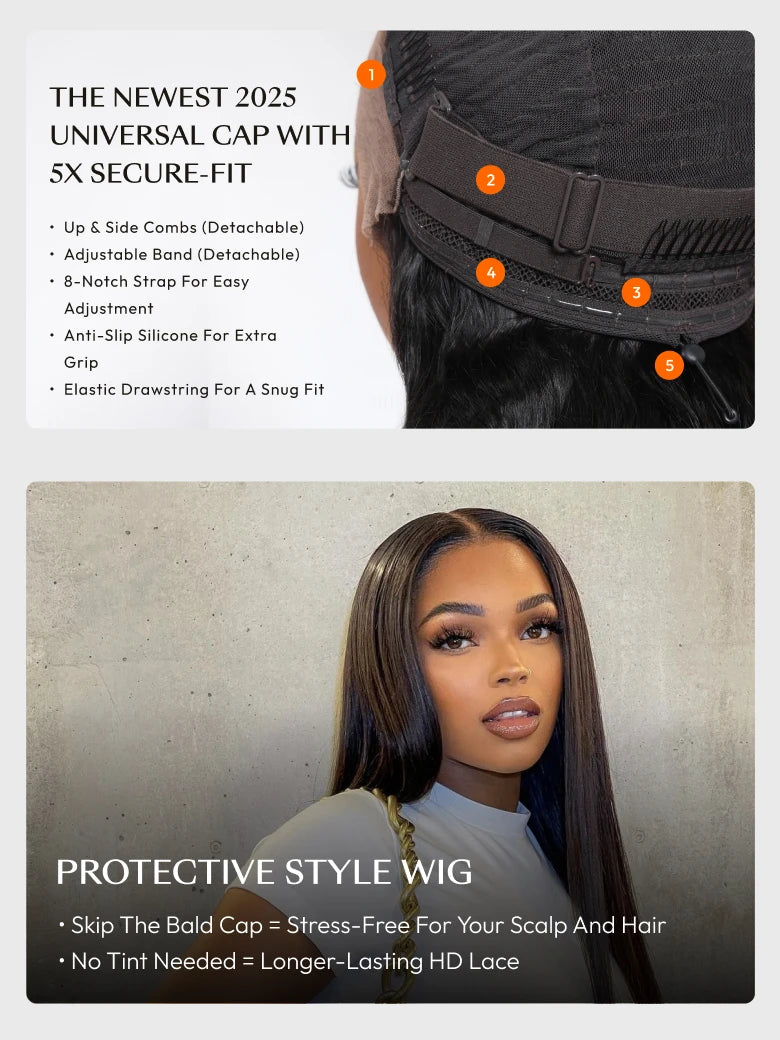 Beme 13x4 Glueless ReadyWear Hot Toffee Brown Body Wave Wig 100% Human Hair