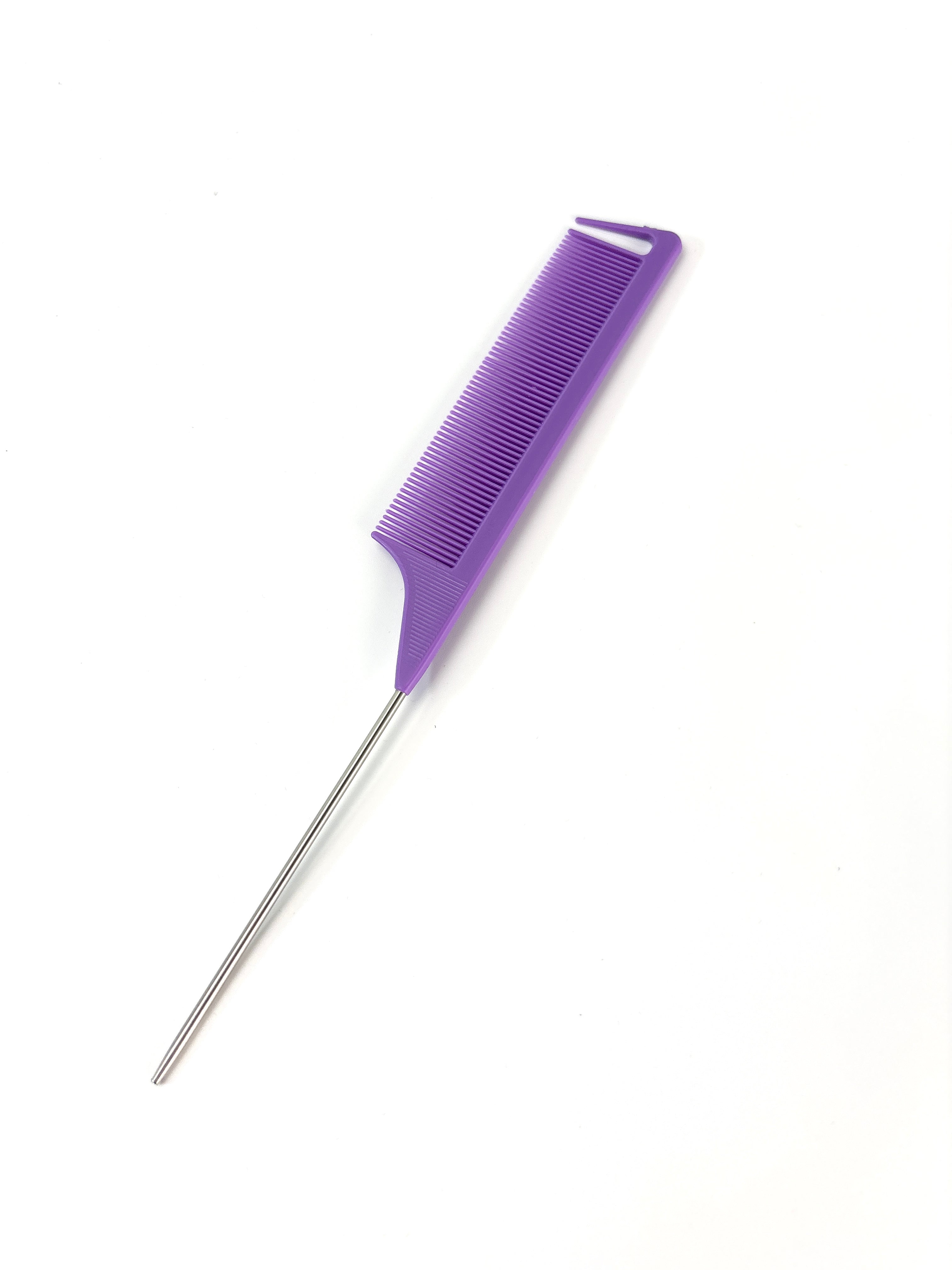 purple pointed tail comb