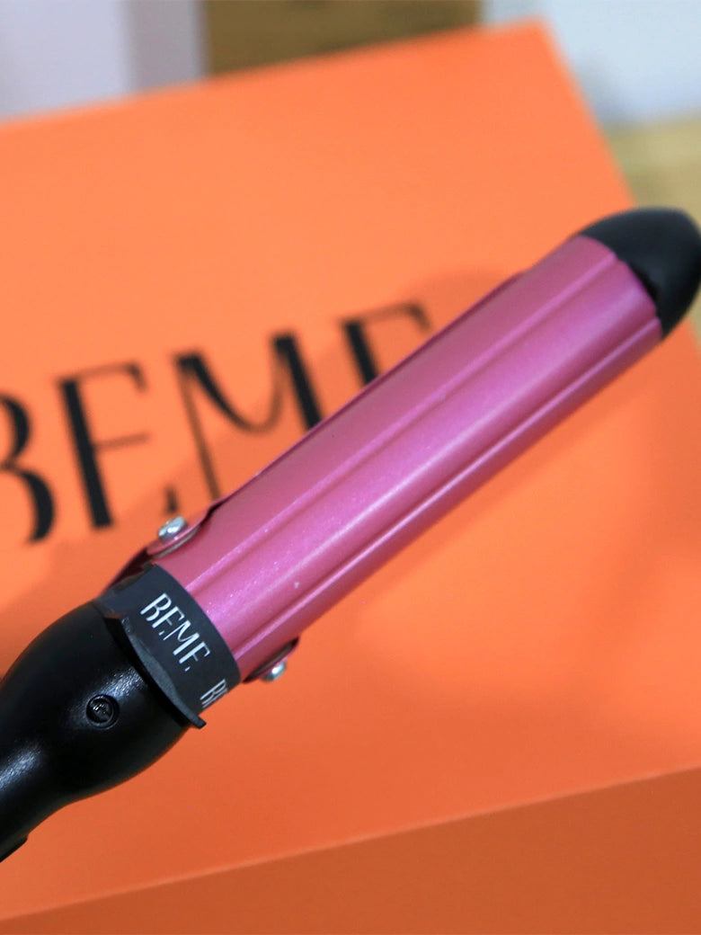 BEME Curling iron, wet and dry, inner-curled bangs, styling, hair curler